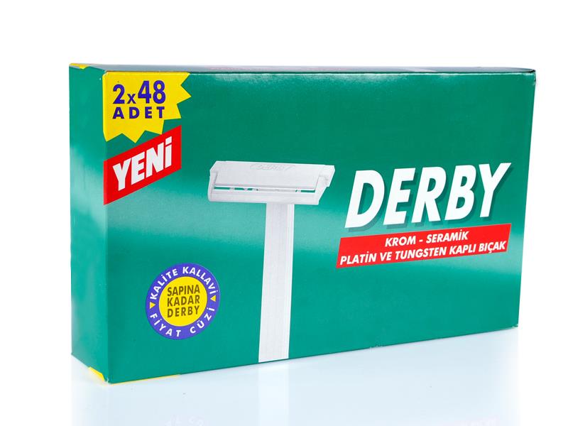 Derby Tek Bıçaklı Tıraş Bıçağı 96'lı Kutu | ID4298