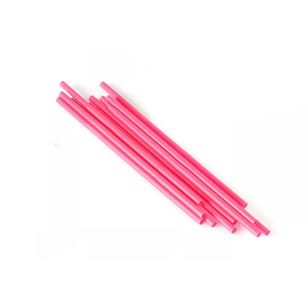 Düz Renkli Pipet 20cm 200'lü Paket | ID1781