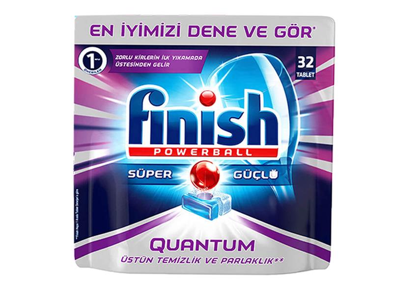 Finish Bulaşık Yıkama Tableti Quantum 32 Tablet | ID4136