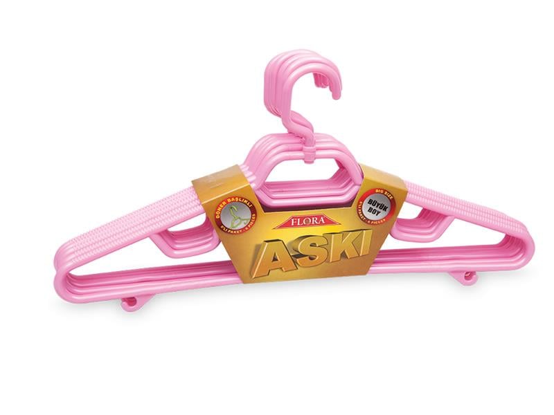 Flora 074 Plastik Döner Başlıklı Askı | ID3321