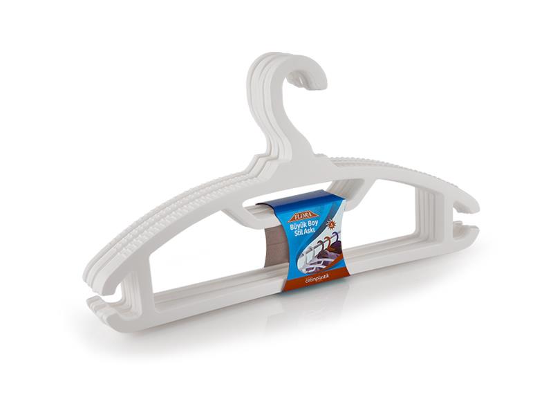Flora 168 Büyük Boy Elbise Askılığı 6'lı | ID3325