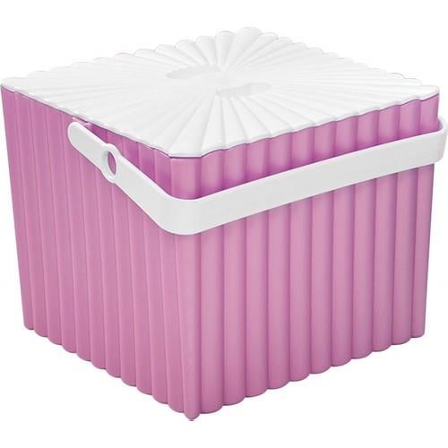 Flora 366 Trendy Kapaklı Kare Çok Amaçlı Kova 12L  | ID4063