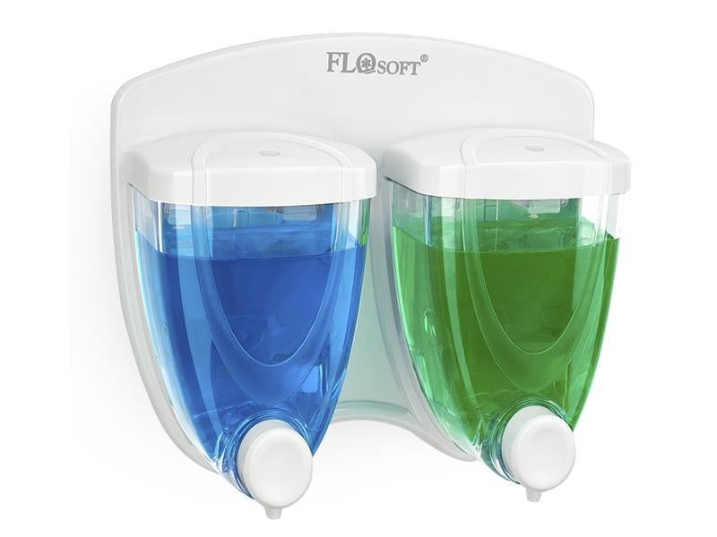 Flosoft 029 Sıvı Sabunluk İkili(1+1) 350+350 ml | ID3195