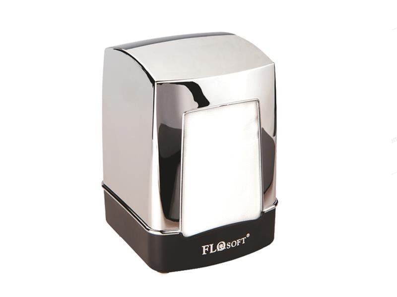 Flosoft 153 Masaüstü Peçetelik Krom Kaplamalı Dikey | ID3174