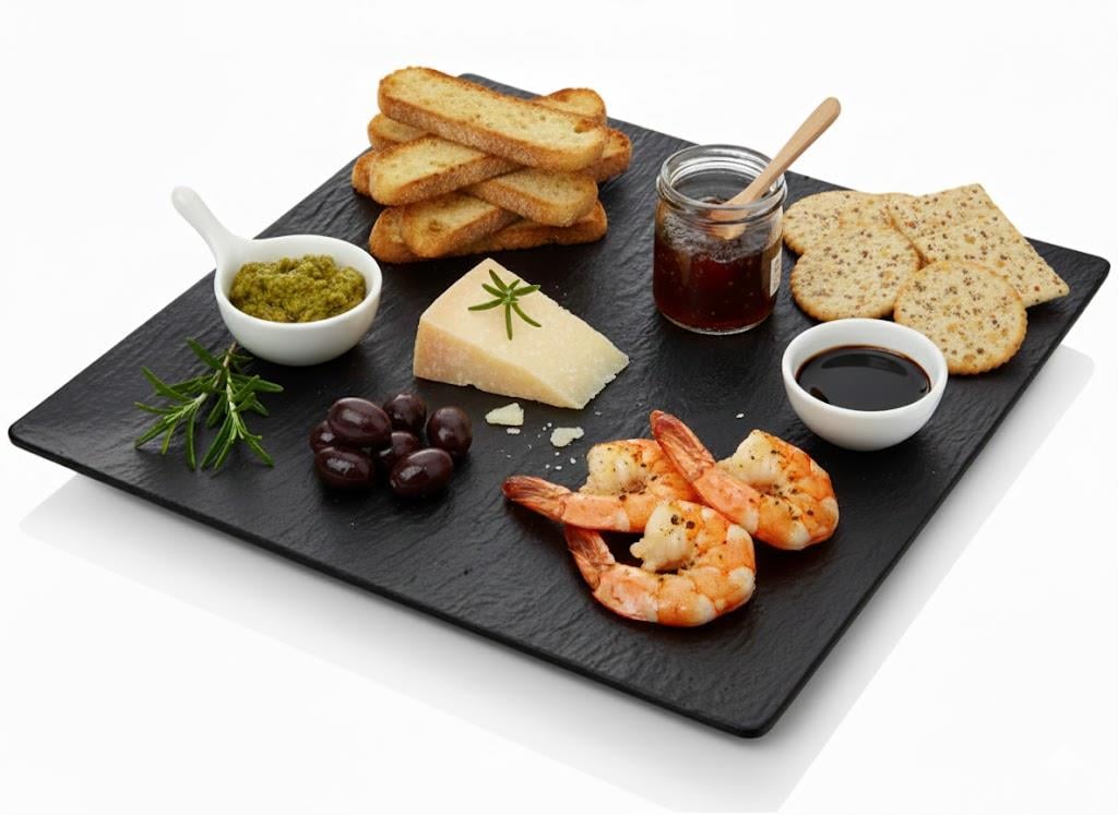 Göreme 487 Termostar Kırılmaz Melamin Mat Açık Büfe Sunum 40x40cm