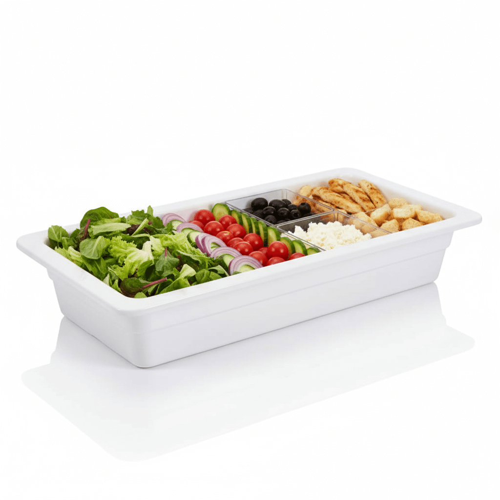 Göreme 574 Kırılmaz Melamin GN-Gastronorm Küvet Pan 1/3 | ID4950