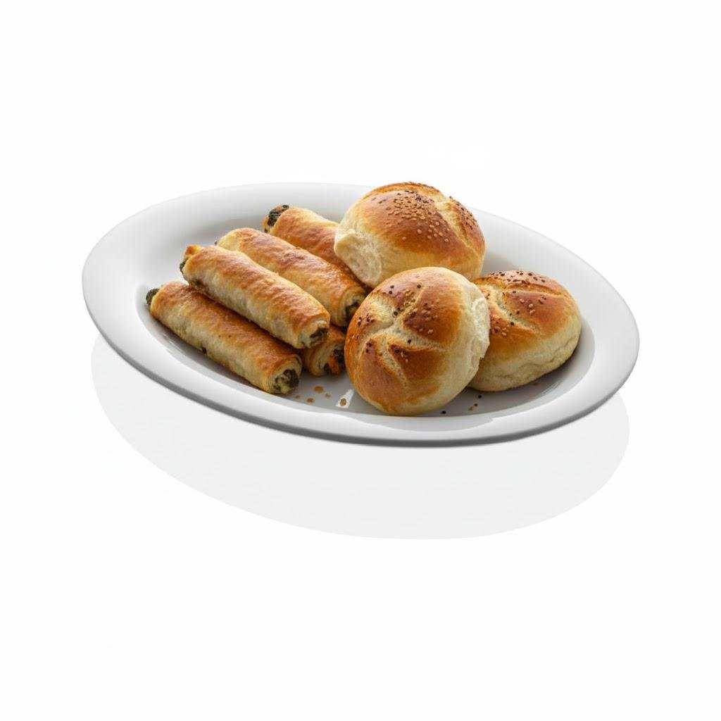 Göreme 629 Termostar Melamin Arya Kayık Tabak 33,5x26cm Beyaz