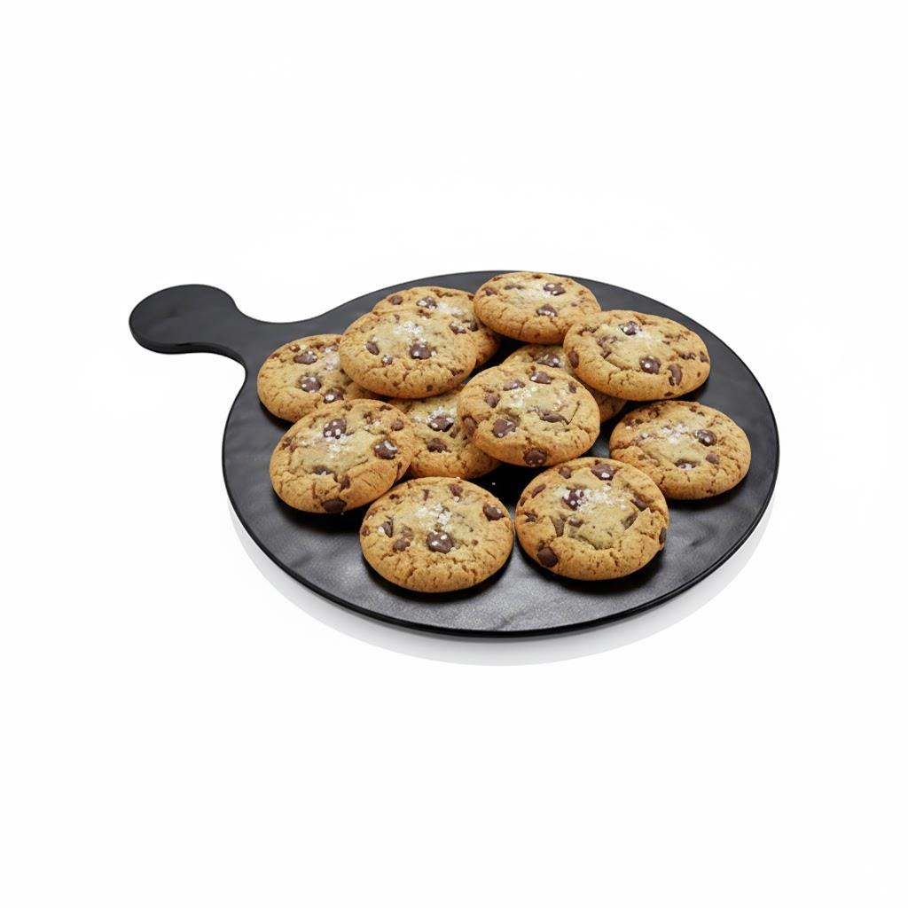 Göreme 672 Termostar Kırılmaz Melamin Mat Saplı Sunum Ø28cm