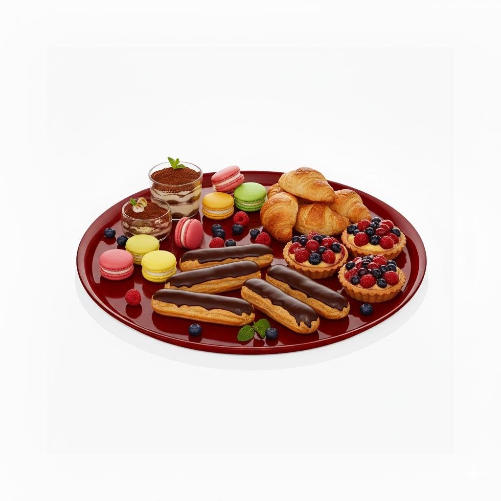 Göreme 678 Termostar Kırılmaz Melamin Açık Büfe Sunum Ø40cm