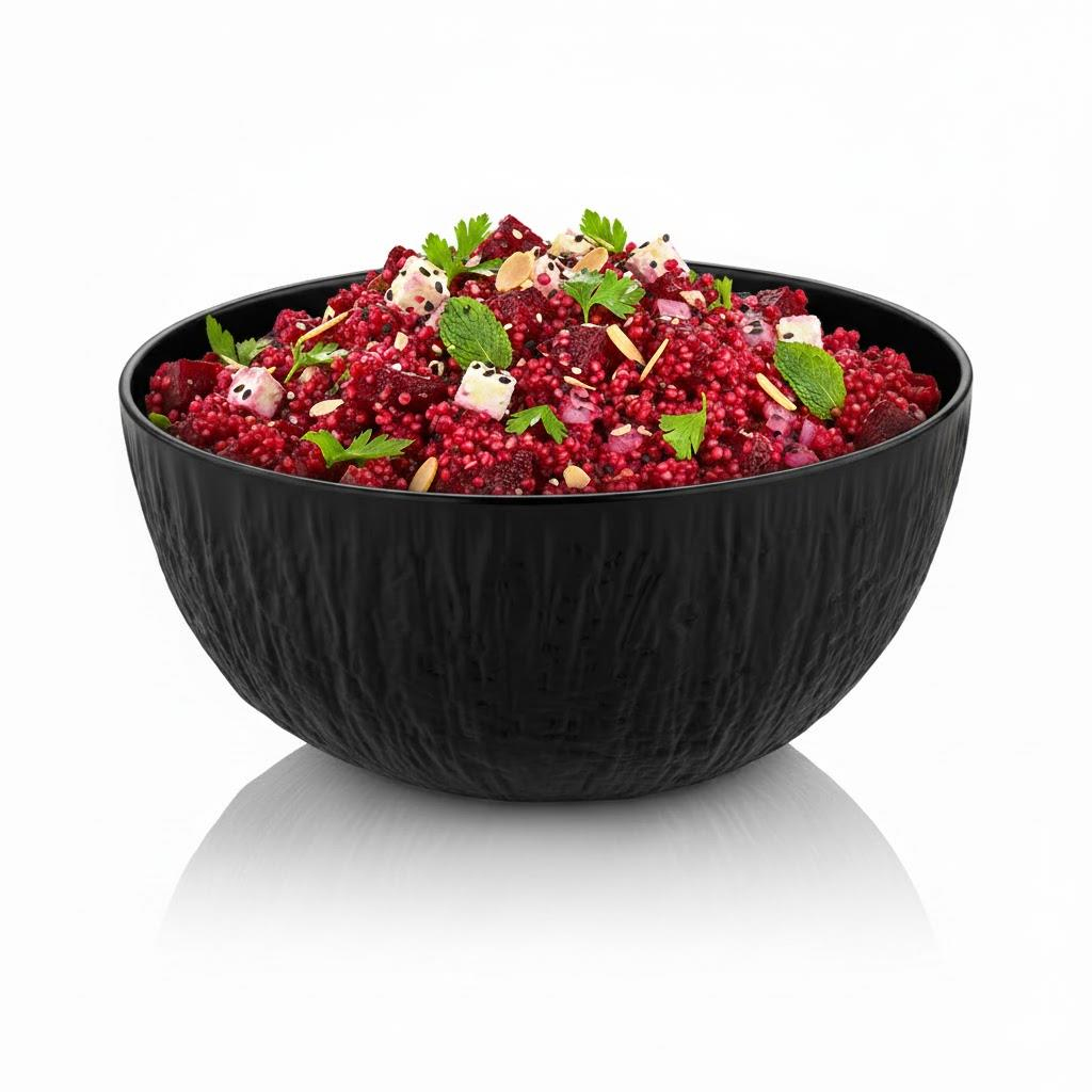 Göreme 684 Termostar Kırılmaz Melamin Mat Ağaç Kase Ø 26cm