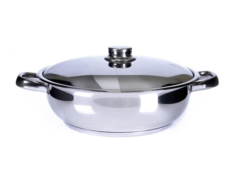 Gülsan Basık Çelik Tencere 34cm | ID3842