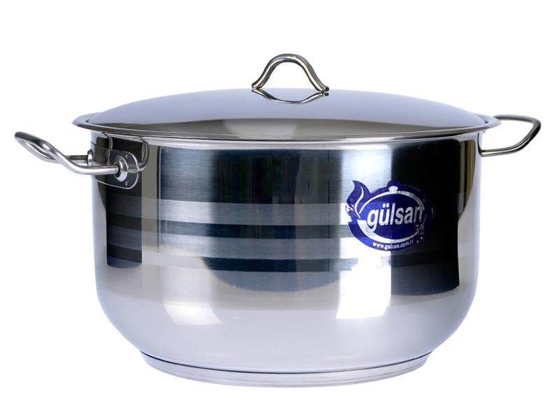 Gülsan Derin Çelik Tencere 38cm | ID3835