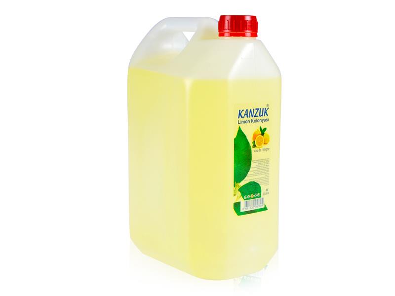Kanzuk Limon Kolonyası Şeffaf Bidon 5 Litre | ID4105