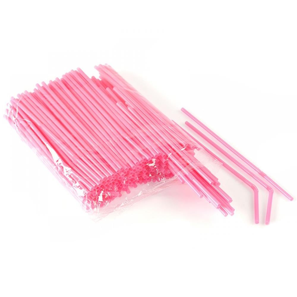 Körüklü Renkli Pipet 22cm 200'lü Paket | ID1792