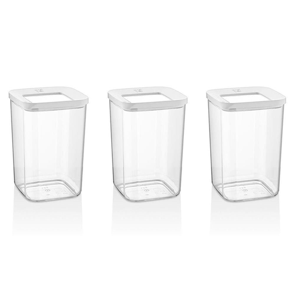 Lossa Kare Saklama Kabı Seti 3'lü 1.3 lt | ID5874
