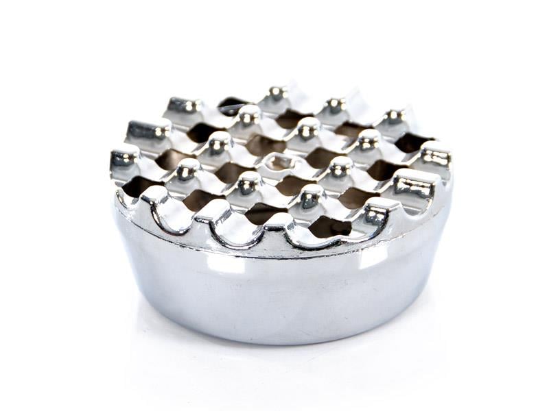 Metal Yuvarlak Küllük Izgara Kapaklı 9cm | ID4765