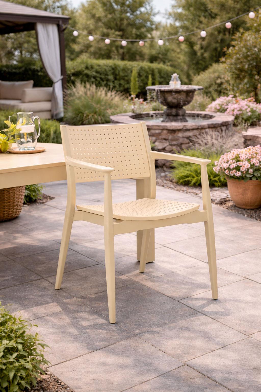 Novussi NST-010 Seginus Sandalye Cappucino ID4658