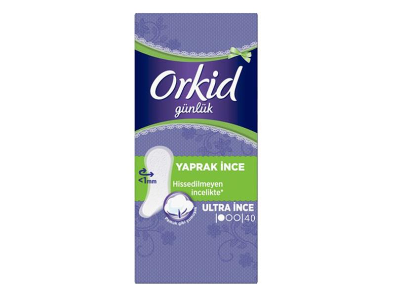 Orkid Günlük Ped İnce Yaprak 40'lı Paket No:1  | ID4151