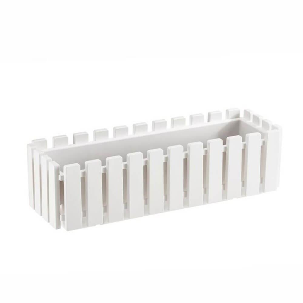 Poliwork AC-B80 Akasya Çit Görünümlü Dekoratif Balkon Saksı 15 Litre 79 cm | ID5742