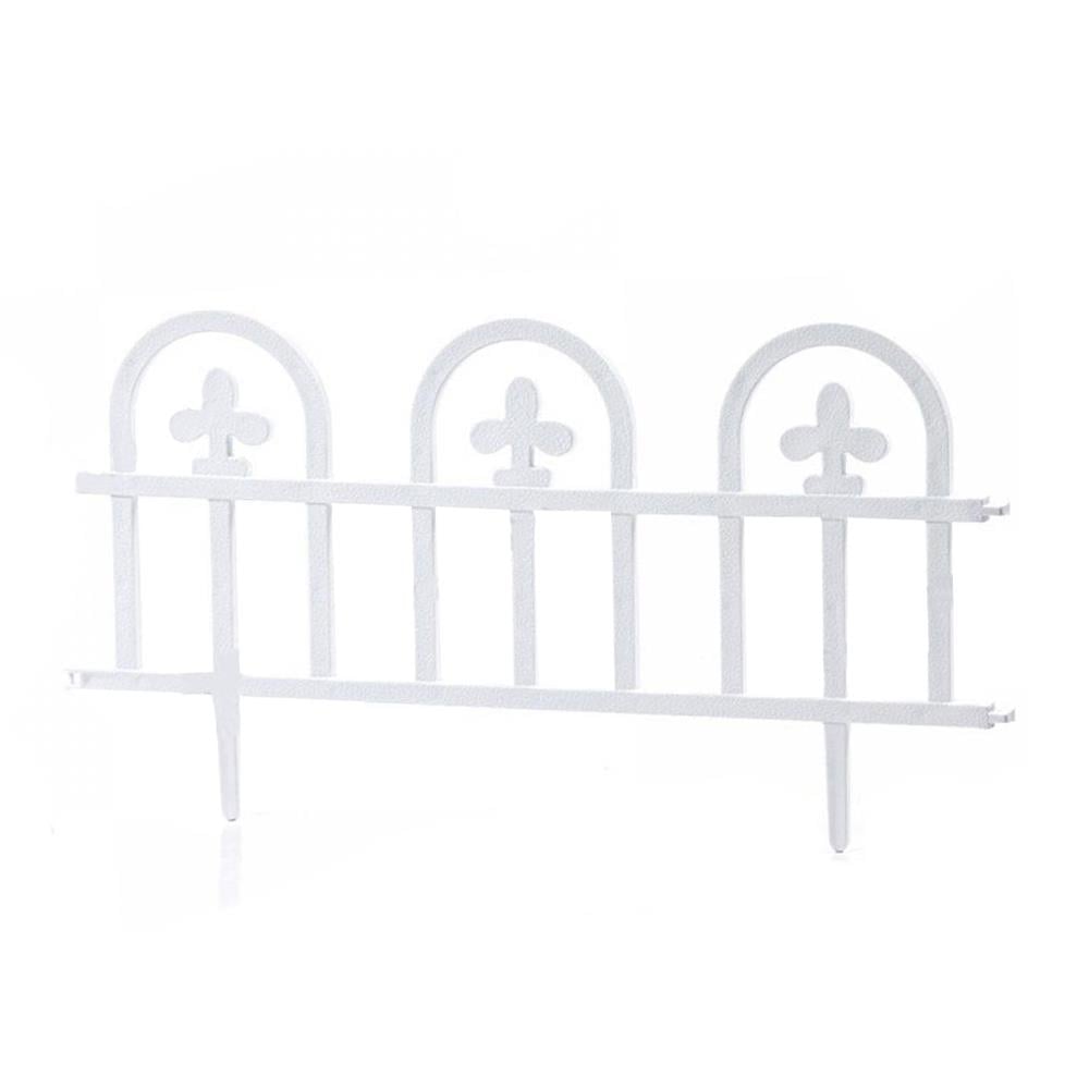 Şenyayla 5992 Bahçe Çiti Estate Ahşap Dokulu Beyaz | ID1494