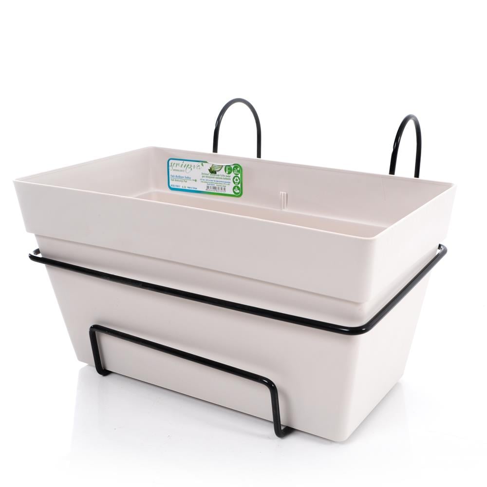 Serinova YB01A Askılı Yalı Balkon Saksı 6.5 Litre | ID5221