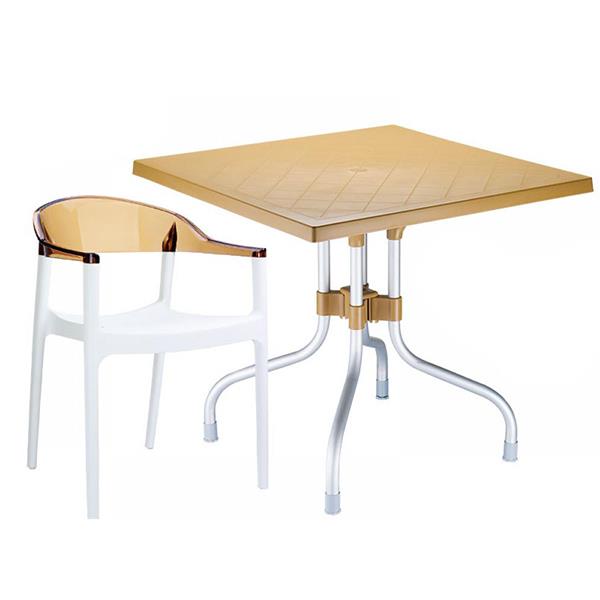 Siesta 770 Forza Kare Masa 80x80cm | ID1029