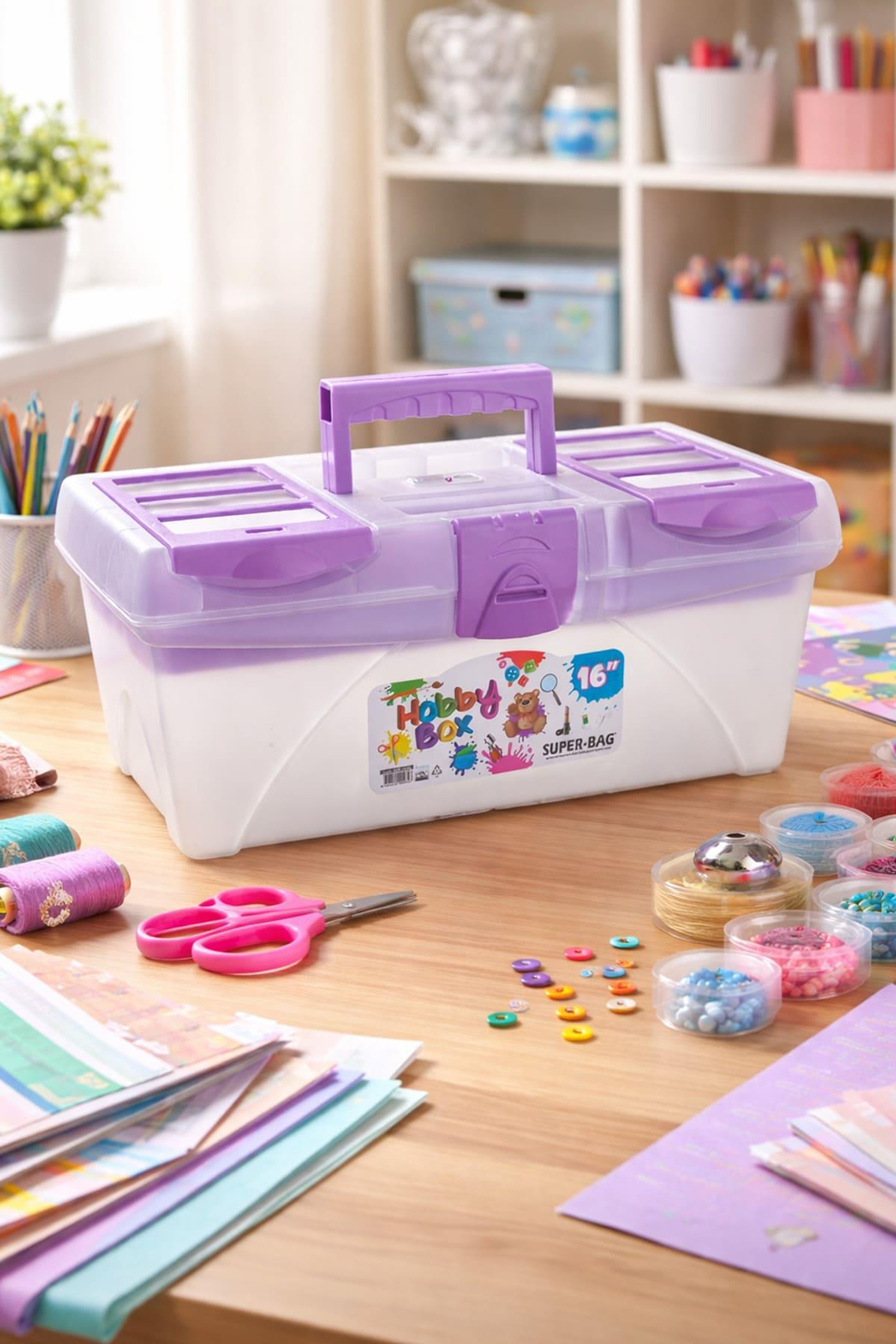 Super-Bag 16 inç Hobby Box Takım-Alet Çantası - ASR2033 | ID1974