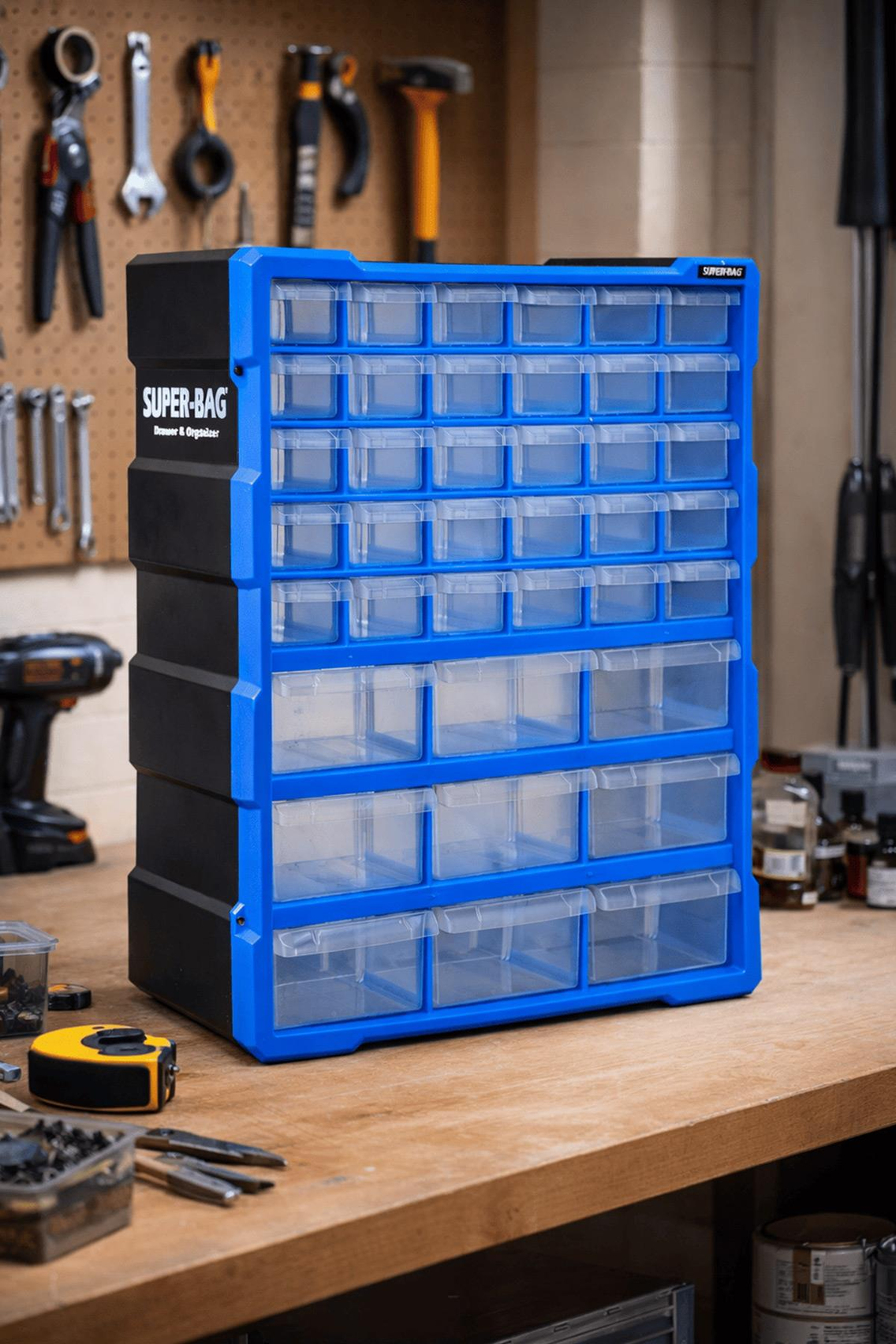 Super-Bag ASR-6001 Monoblok 39 Çekmeceli Organizer Seti | ID6537