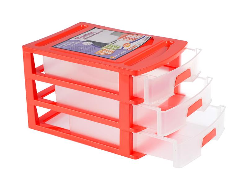 Tonton Çekmece 3 Katlı Organizer Evrak Rafı No:3 - ASR2004 | ID1984