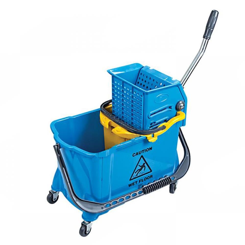 Üçtem HTS730 Çift Kovalı Karizma Presli Hünerli Temizlik Arabası | ID1656