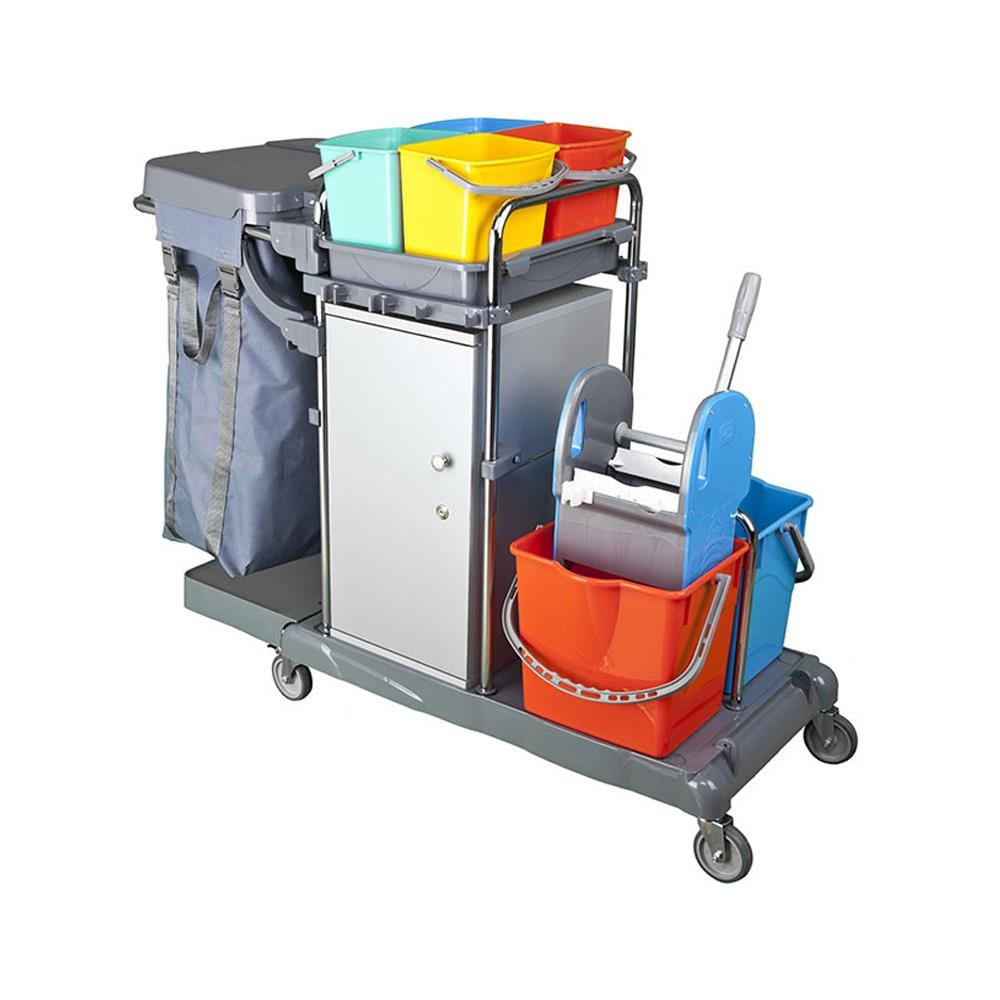 Üçtem KA805SK Smart Dolaplı Krom Kat Arabası | ID1605