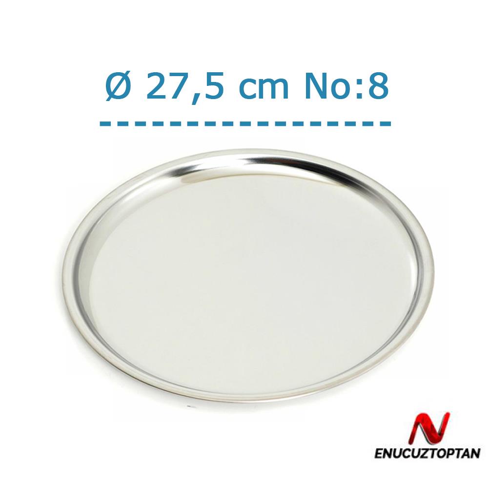 Abant Çelik Diplomat Servis Tabak No:8 - 27,5cm | ID4887