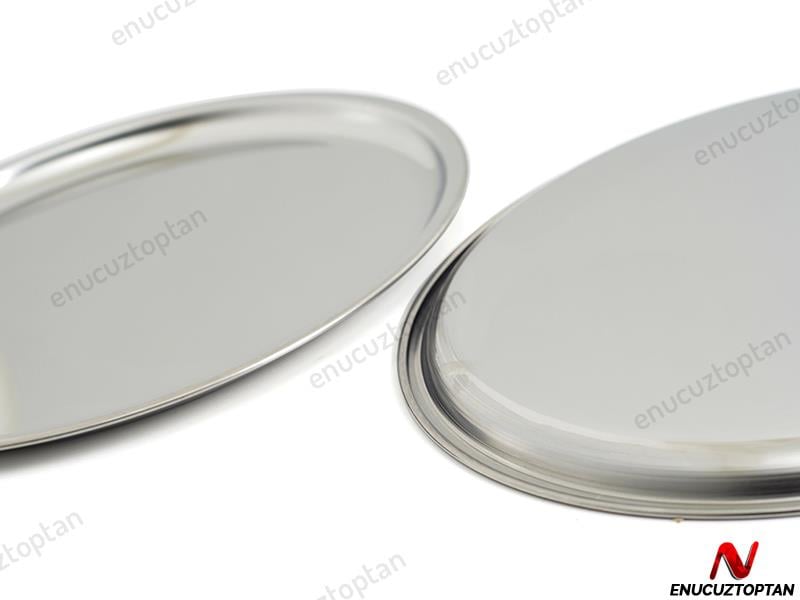 Abant Çelik Diplomat Servis Tabak No:9 - 30cm | ID2389