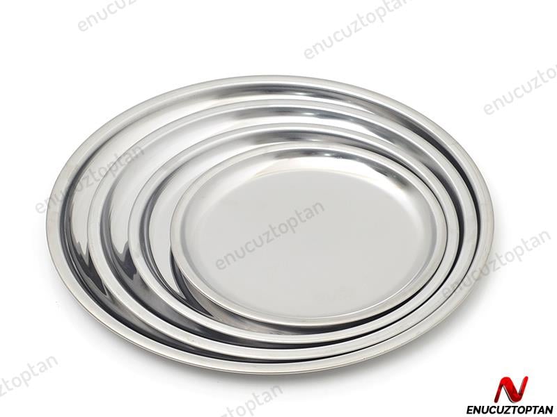 Abant Çelik Diplomat Servis Tabak No:9 - 30cm | ID2389