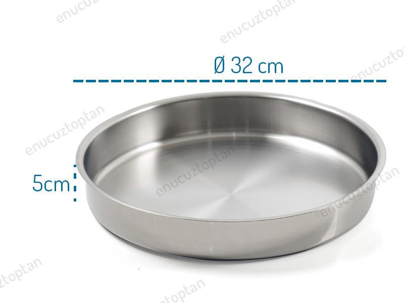 Abant Çelik Fırın Tepsisi 32cm | ID2468