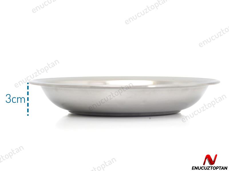 Abant Çelik Paça Tabak No:2 - 17.5 cm | ID2410