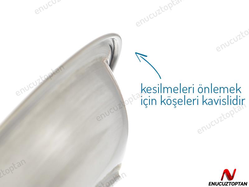 Abant Çelik Paça Tabak No:2 - 17.5 cm | ID2410