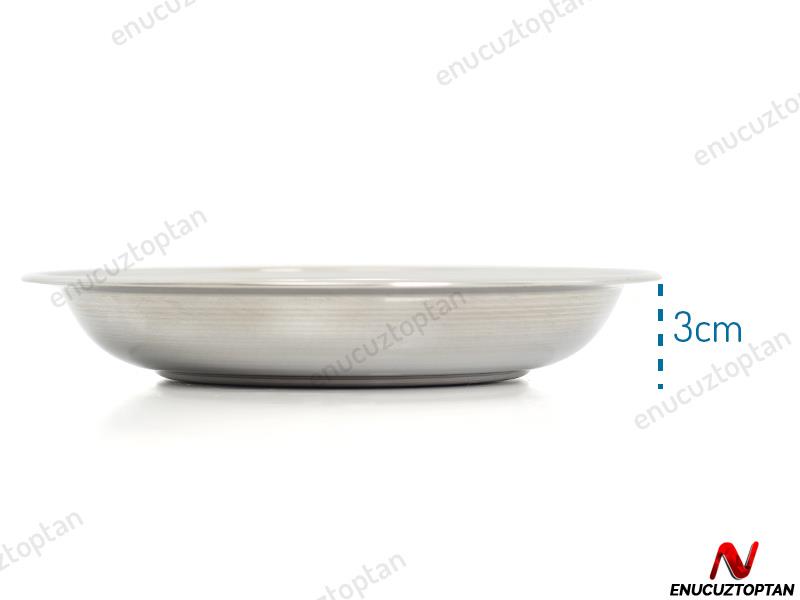 Abant Çelik Paça Tabak No:3 - 18.6 cm | ID2411