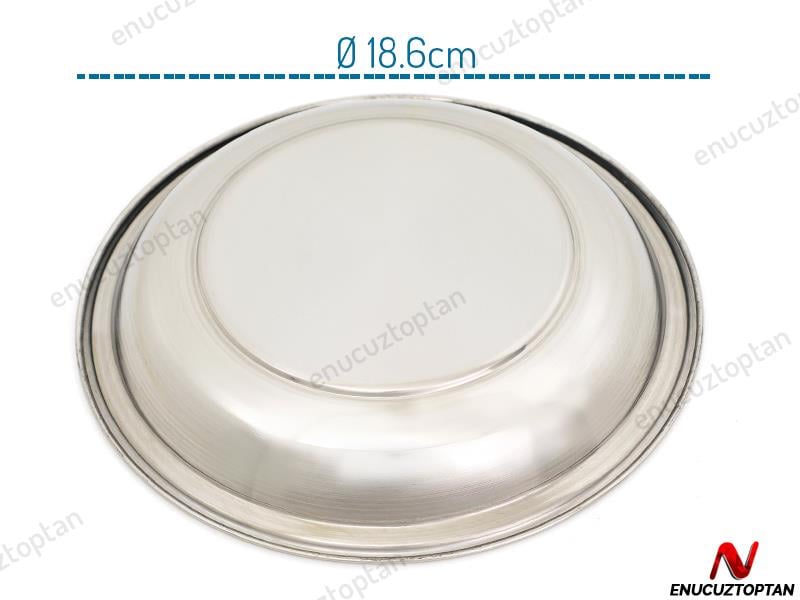 Abant Çelik Paça Tabak No:3 - 18.6 cm | ID2411