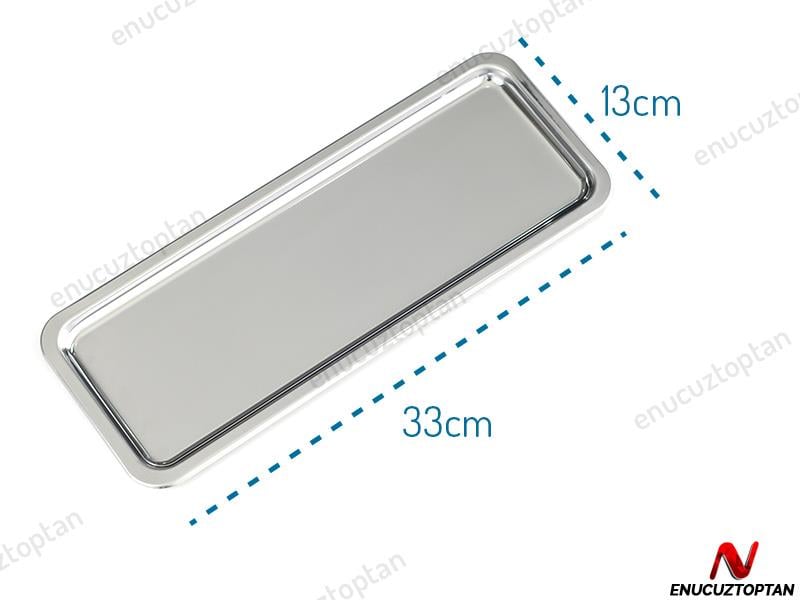 Abant Çelik Pastane Servis Tepsisi No:1 | ID2425