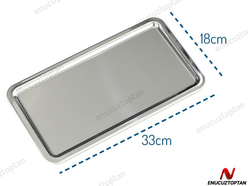 Abant Çelik Pastane Servis Tepsisi No:2 | ID2426