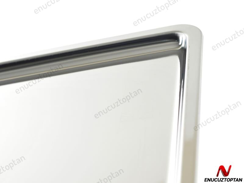 Abant Çelik Pastane Servis Tepsisi No:4 | ID2428