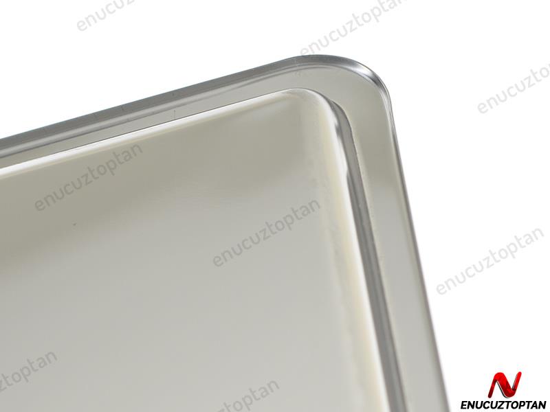 Abant Çelik Pastane Servis Tepsisi No:4 | ID2428