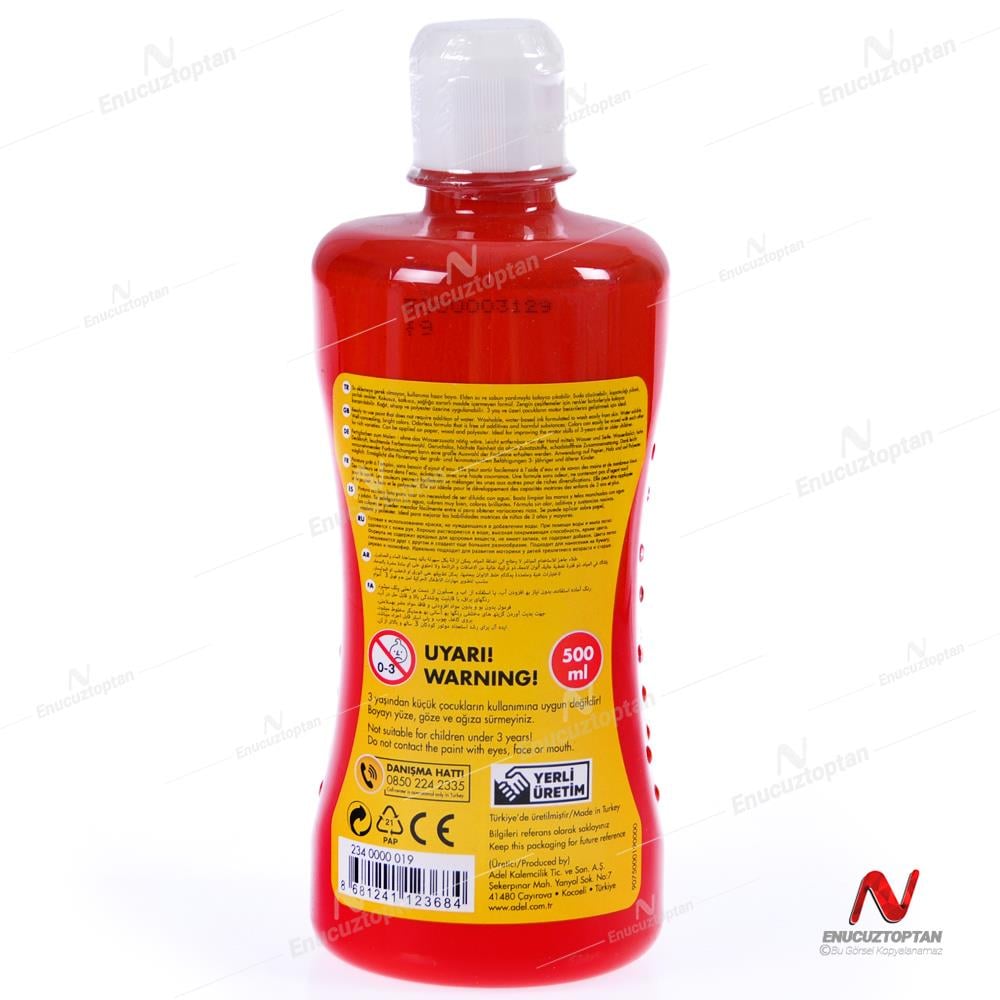 Adel Akrilik Boyası Şişe 500ml | ID5092 