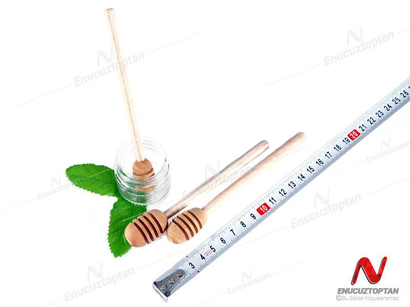 Ahşap Bal Dökme Kaşığı Mini 13 cm | ID4501
