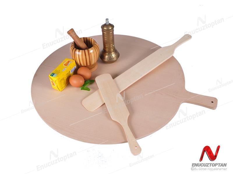 Ahşap Bazlama Tahtası 60 cm | ID4618