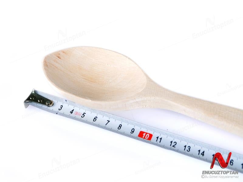 Ahşap Bereket Gürgen Yemek Kaşığı 32 cm | ID4437
