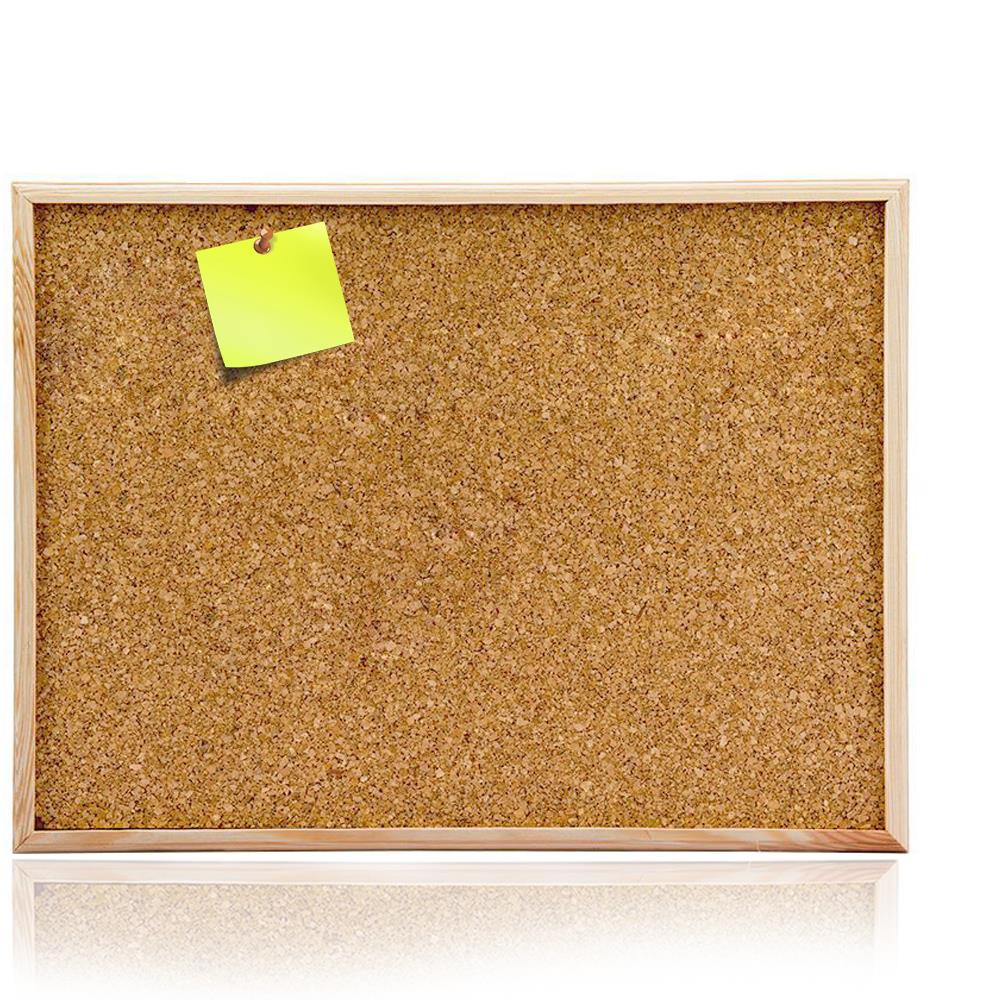 Ahşap Çerçeveli Mantar Pano 45x60 cm | ID5103