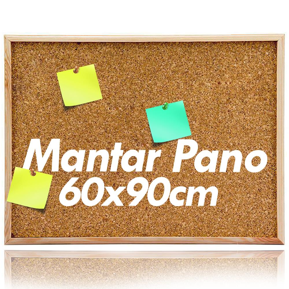 Ahşap Çerçeveli Mantar Pano 60x90 cm | ID5104