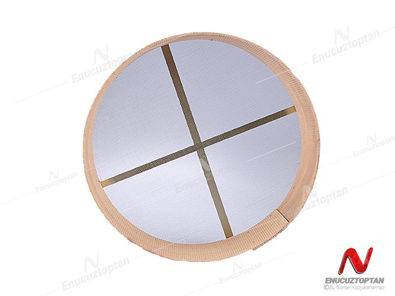 Ahşap Elek Kalbur Çerçeveli Metal Izgaralı 40cm Ø No:10 | ID4369